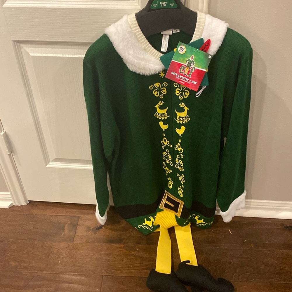 NWT Elf sweater for sale!